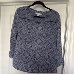 Fever Navy polyester lightweight Blouse